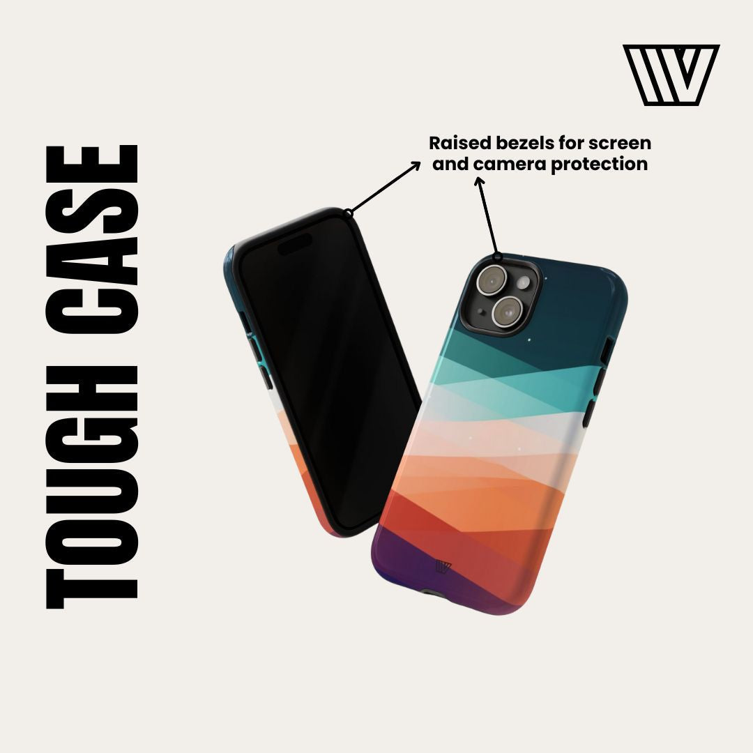 BANANA YELLOW CHECKERBOARD | Tough Phone Case